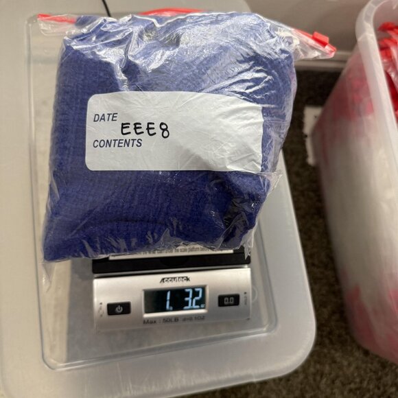 Chicos Jacket Womens 2 Blue Textured Fringe Open Front Pockets Casual Boho Coat - Picture 8 of 8